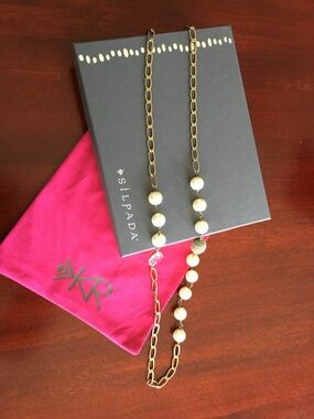 Silpada Glitz and Pearls Necklace